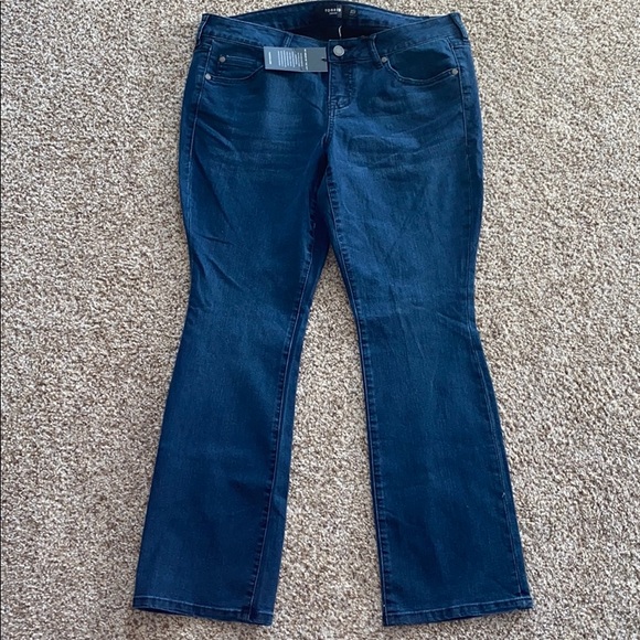 Torrid Barely Boot Dark Wash Jeans 12S 12 Short